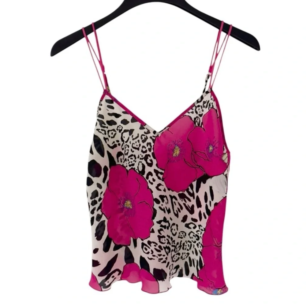 Josie Natori Silky Floral Pajama Set